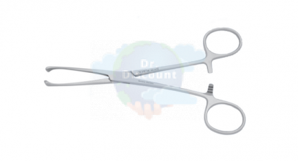 Зажим кишечный анатомический Allis, 5x6-зубый, длина 15 см